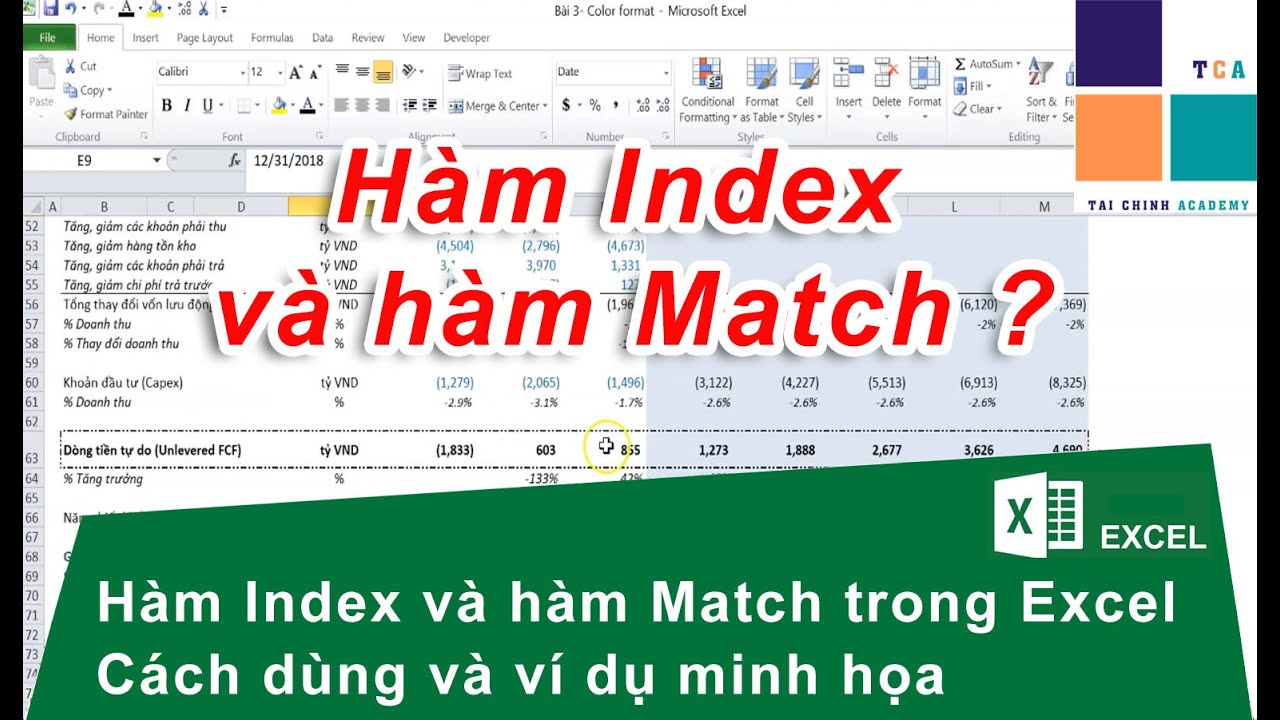 Hàm INDEX kết hợp MATCH để tìm kiếm trong excel | INDEX+MATCH Tutorial