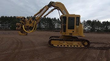 Deere 653G Processor With Fabtek 4-Roller Head Will Be Sold At Auction!