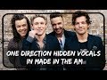 ONE DIRECTION HIDDEN VOCALS IN MADE IN THE A.M