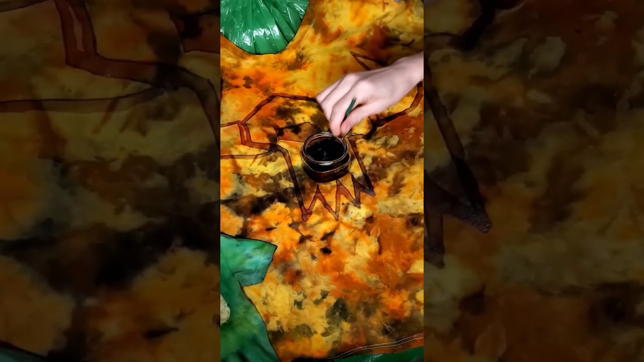 Painting Ork Ice Dye Warhammer Batik