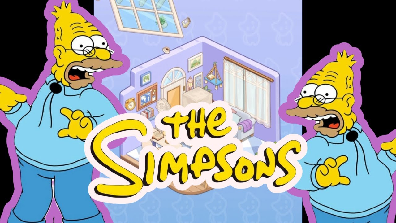 Grandpa from The Simpsons | Stylish Room | Level 13