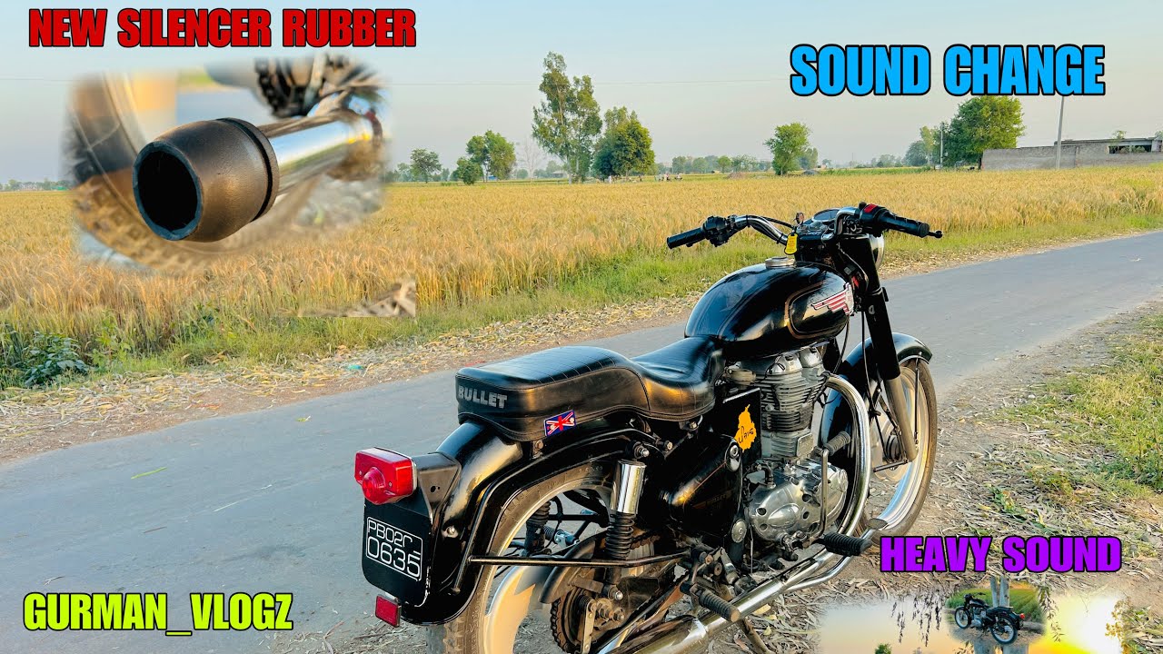 Bullet Silencer Rubber ll Heavy Sound ll💥OLD MODEL SOUND ll❤️ 