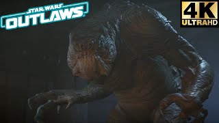 Star Wars Outlaws Rancor Boss Fight In 4K Ultra Hd Kay Vess Vs Rancor