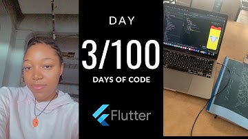 Day 3 of #100daysofcode  : Learning Flutter & Dart #coding #100dayschallenge #flutter #dart #tech