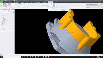 Details of engine front cover - Creo