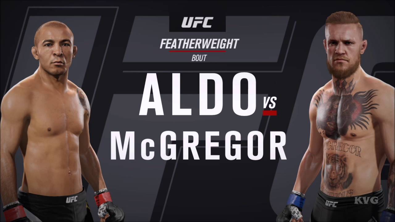 EA Sports UFC 2 - José Aldo vs Conor McGregor | Gameplay (HD) [1080p60FPS]