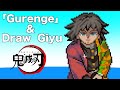 Drew "Tomioka Giyu"「 Demon Slayer: Kimetsu no Yaiba」Minecraft「Gurenge」