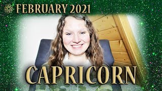 ♑ CAPRICORN: Right Place/Right Time to Face Reality, February 2021 💚 Zodiac Energy Readings