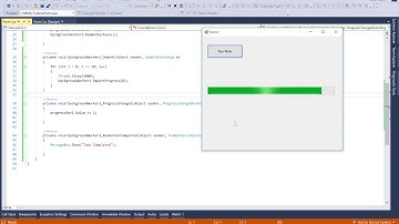 How to use BackgroundWorker in windows forms C#