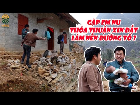 Video #308 Gặp em Nu thỏa thuận xin đất mở rộng nền đường tổ... - youtube