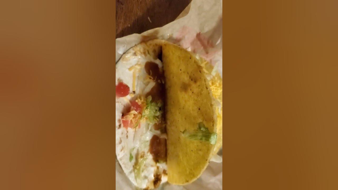 Taco Bell Hack Double Meat Cheese Lettuce Crunchy Soft Taco Hack Only