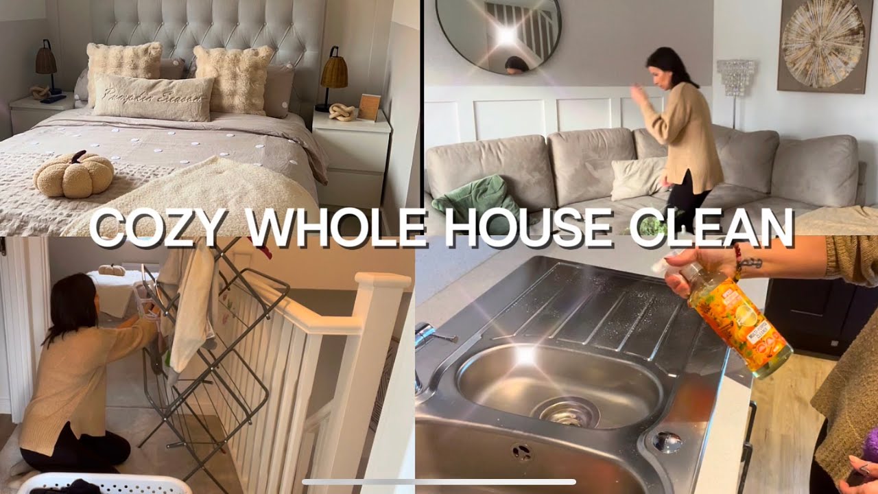 Уборка всего дома в дождливый день вместе со мной / мотивация к уборке