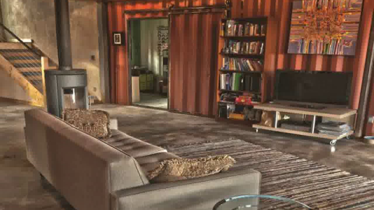 shipping container home basement YouTube