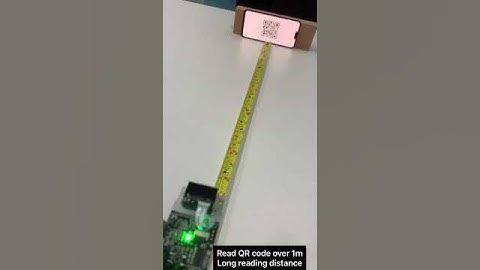 XT735MB Long Reading Distance Mini Barcode Scanner for Aztec