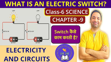 Electricity and Circuits-What is a Switch? Class 6 Science 2023-NCERT Science Class 6 Chapter 9
