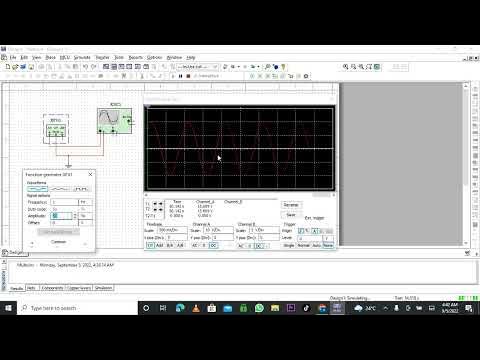 How To Use Function Generator In Multisim | Operation Of Function ...