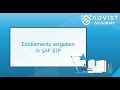 SAP | Entitlements in SAP BTP vergeben