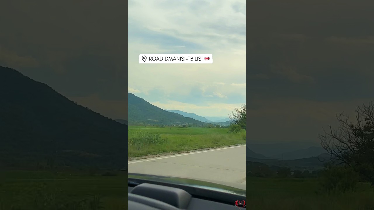 По дорогам Грузии 🇬🇪. Где-то между Дманиси и Тбилиси в мае 
