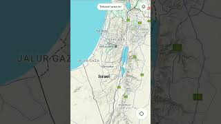 Palestina Sudah Tidak ada lagi di peta Dunia, Siapa yang membuat peta dunia.. !? tidak mungkin AI