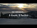 5 goals 5 tactics chairlift countdown 10 weeks