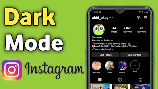 Cara Mengaktifkan Mode Gelap di Instagram (Tema Hitam) screenshot 1