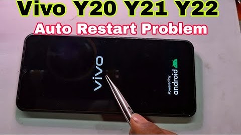 Vivo Y20 Y21 Y22 Auto Restart Problem || Automatic Power Off Problem|| Restart Issue#jamobilerepair