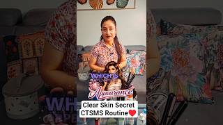 for Appearance ✨ My Daily Skincare Routine | CTSMS Formula for Glowing Skin #loveskincare #glowskin
