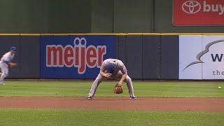 NYM@MIL: Crew score in the 6th without a hit