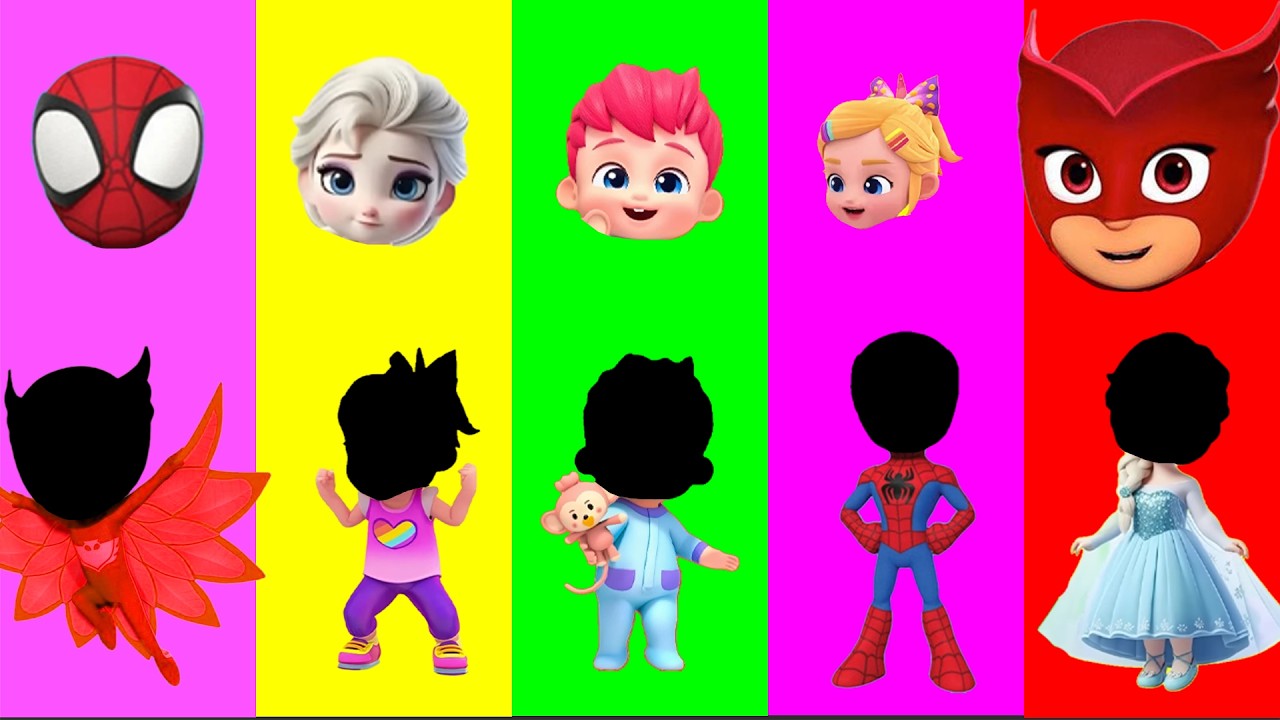 Wrong eyes👀 NEW EPISODES/ Sheriff Labrador x Rocky & BabyBoss Puzzle Wrong HeadsEYE PUZZLE WORLD