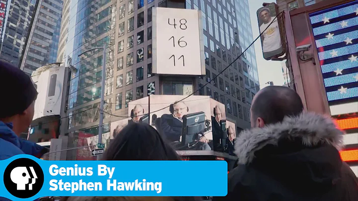 GENIUS BY STEPHEN HAWKING | Hawking in Times Square | PBS