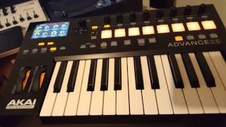 Mpc renaissance  with akai advance keyboard