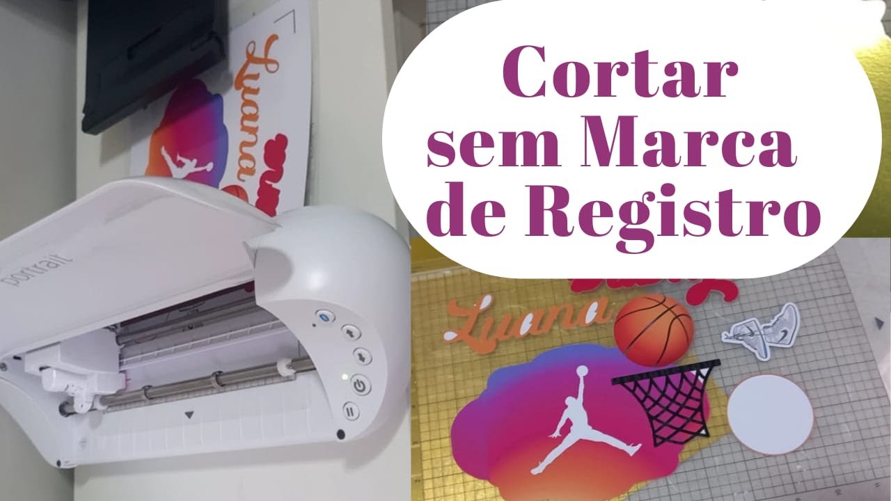 Como cortar com e sem Marca de Registro e sem Impressão