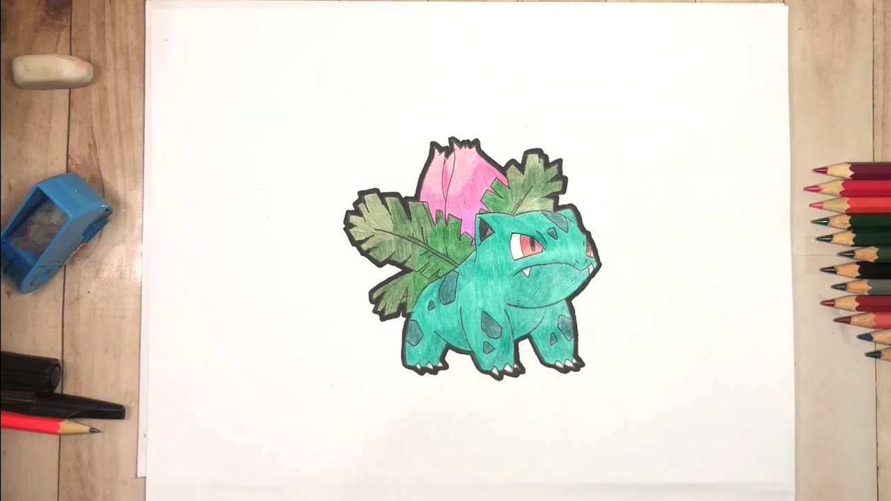 Let's Draw Ivysaur | Pokemon | #ivysaur pokemon #letsdraw #howtodraw # ...