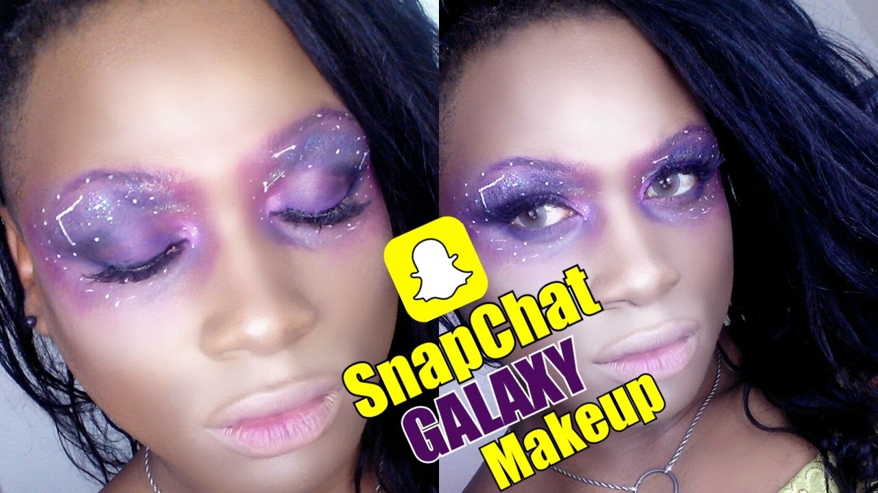SNAPCHAT GALAXY FILTER MAKEUP TUTORIAL FESTIVAL MAKEUP YouTube