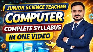 COMPUTER COMPLETE SYLLABUS JUNIOR SCIENCE TEACHER #jst #sirdanish screenshot 4