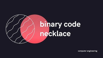 Binary Code Necklace
