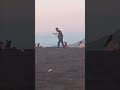 Menanti rembulan di Pantai Cemara Puger Jember