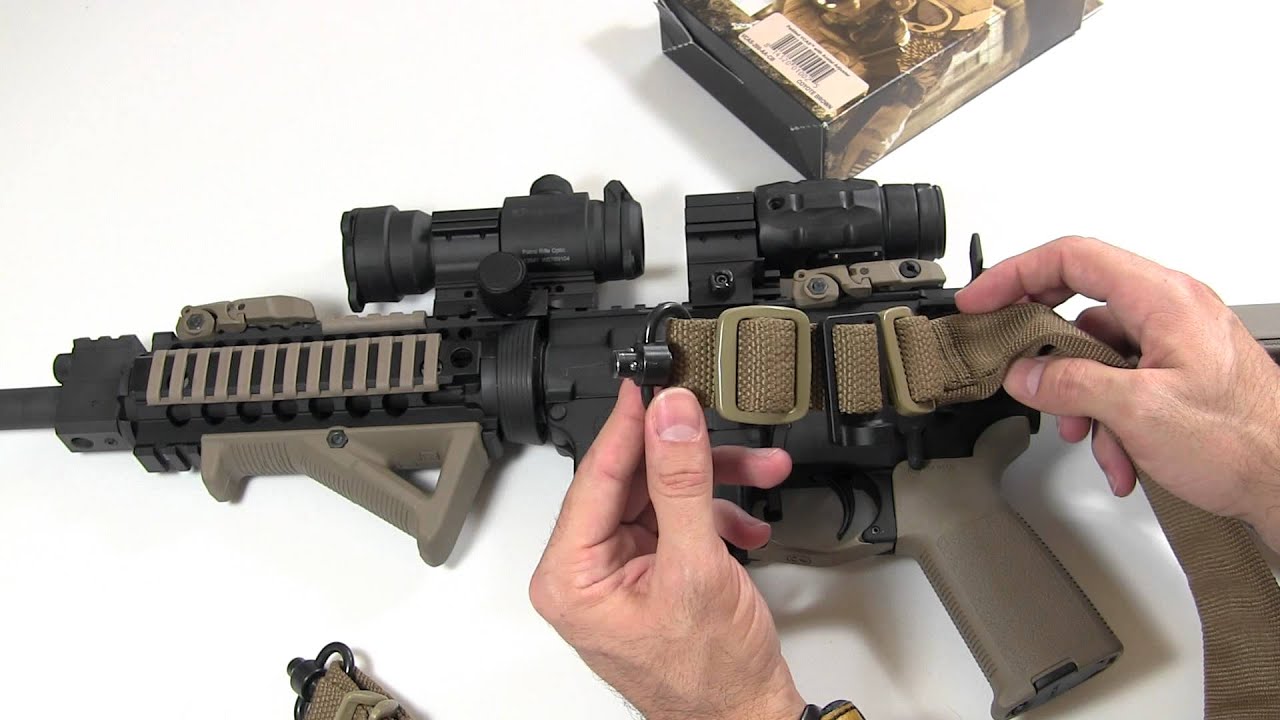 Blue Force Gear -- Vickers Combat Application Sling - YouTube.