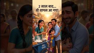 माँ का इंतज़ार खत्म हुआ 2 साल बाद बेटा लौटा new hindi story 2026 Real Life Moral Story #shorts