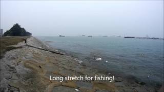 Fishing in Singapore: Marina South Pier Fishing Recce