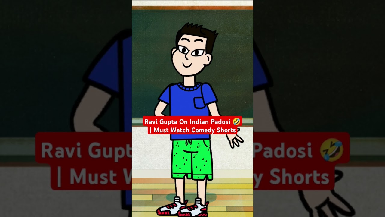 Ravi Gupta On Indian Padosi 🤣 | Must Watch Comedy Shorts