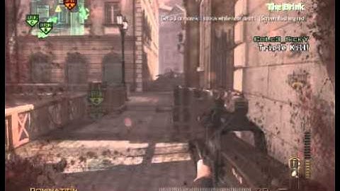 CoD MW3 insane 9 man feed