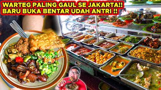 WARTEG PALING GAUL DI JAKARTA! MESEN 7 LAUK DALEM SATU PIRING..