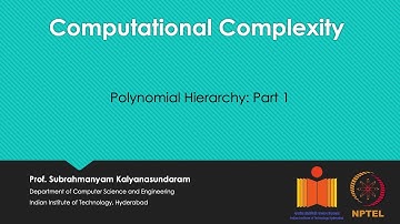 mod02lec10 - Polynomial Hierarchy: Part 1