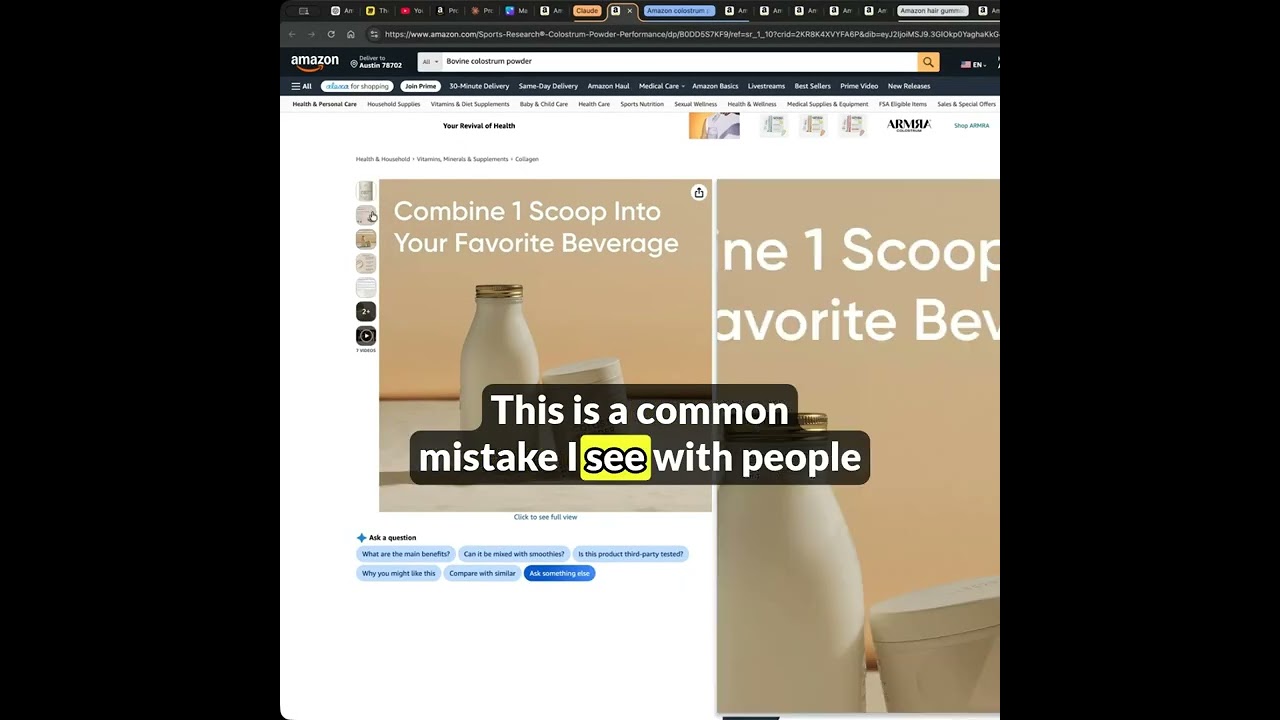 rewrite this title How to Optimize Your Amazon FBA Main Image w/ Claude & ChatGPT #amazonfba #amazontips rewrite this title How to Optimize Your Amazon FBA Main Image w/ Claude & ChatGPT #amazonfba #amazontips