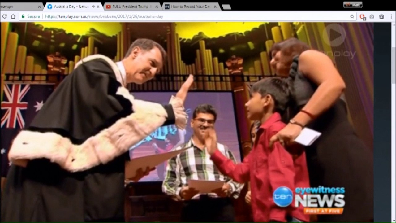 Irish Mark becomes Aussie Mark!