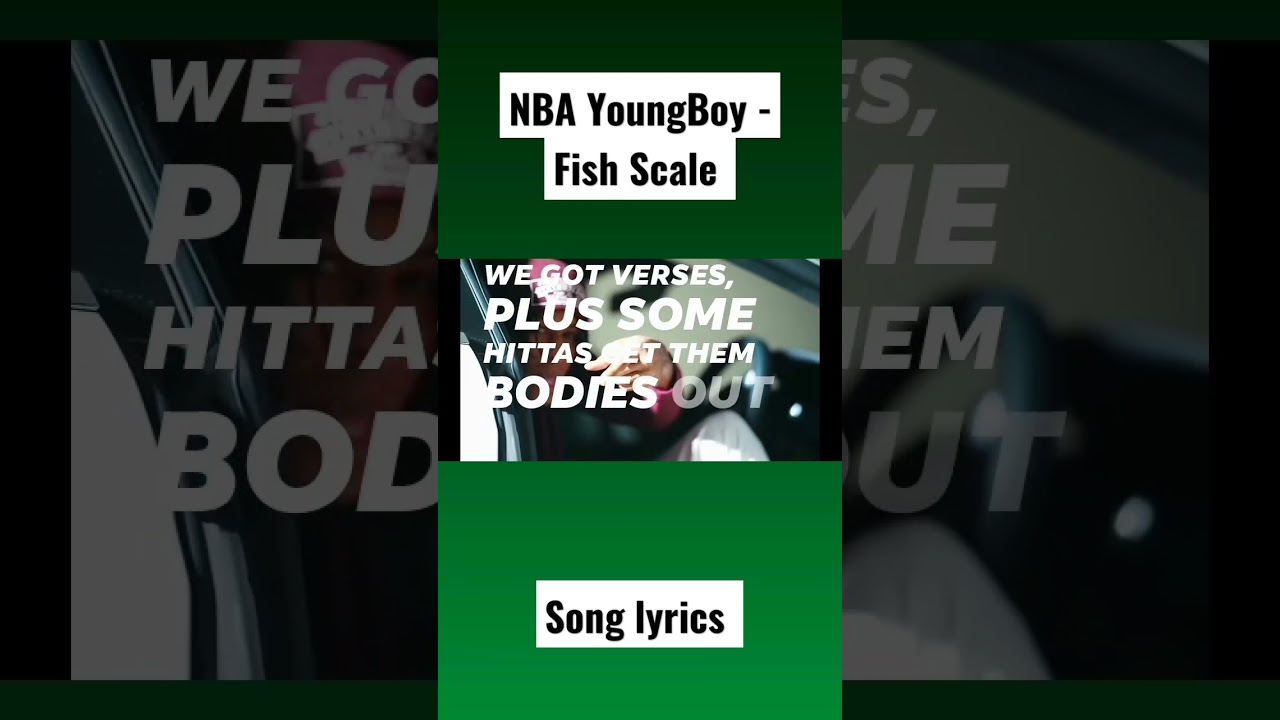NBA YoungBoy - Fish Scale song lyrics 🔥