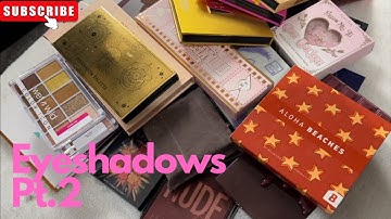 Huge Makeup Declutter Series - Eyeshadow Pt.2