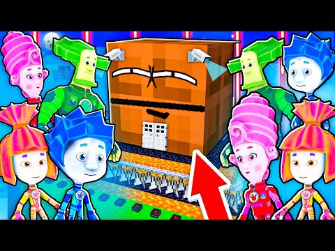 😱 1000 *ОПАСНЫХ* ФИКСИКОВ против САМОЙ *Секретной* Базы в Майнкрафт ! ВЛАДУС