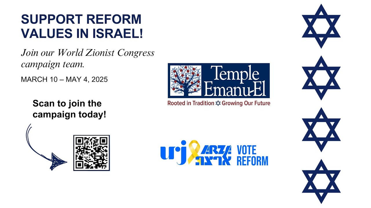 World Zionist Congress (WZC) Elections Voting Now Open! Vote Reform ...